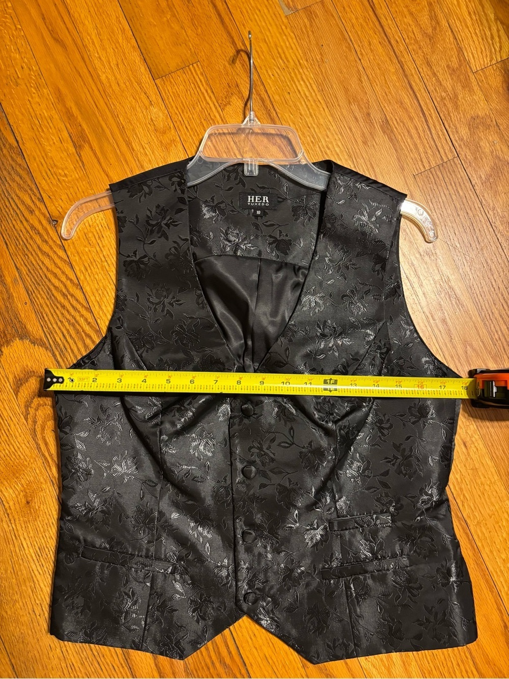 Classic Black Tuxedo 4 piece jacket pants shirt vest - Picture 9 of 17